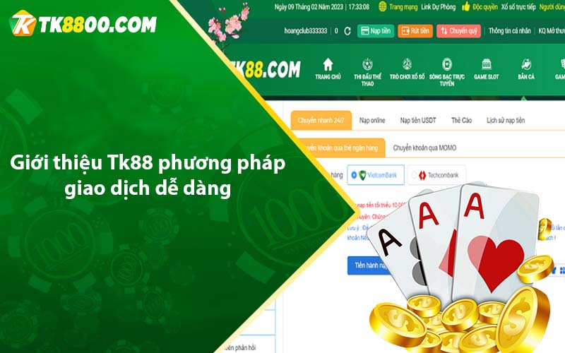 Giới Thiệu Tk88 - Tk88 casino là gì? 6 Giới thiệu Tk88 phương pháp giao dịch dễ dàng