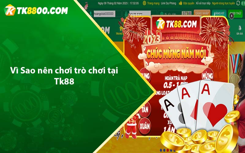 Giới Thiệu Tk88 - Tk88 casino là gì? 5 Vì Sao nên chơi trò chơi tại Tk88